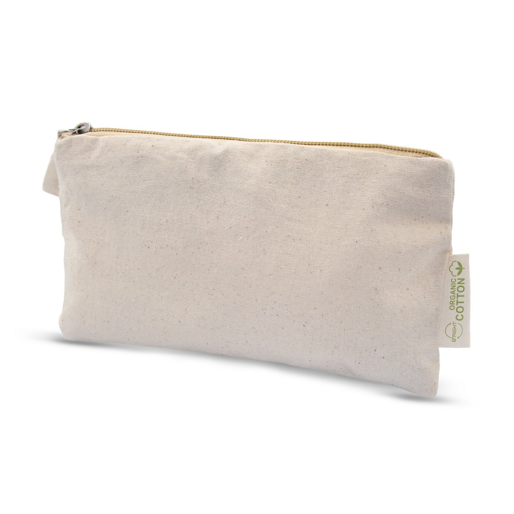 B'RIGHT Kosmetiktasche aus organischer Baumwolle | Reons in Beige, Ansicht 3