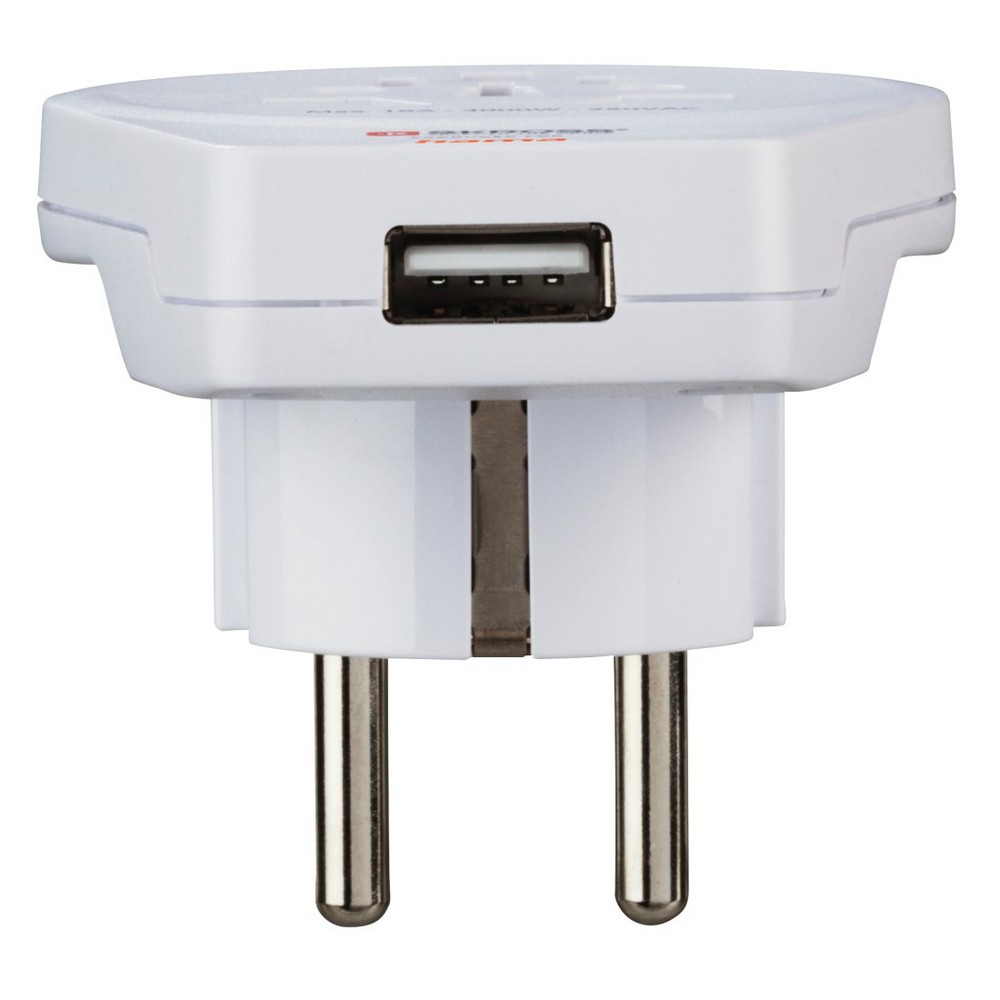 Reiseadapter Skross für Hama USB in Weiß, Ansicht 5