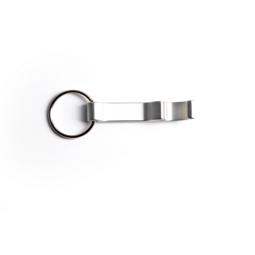 Schlüsselanhänger, Flaschenöffner | Macie in Silber, Ansicht 5