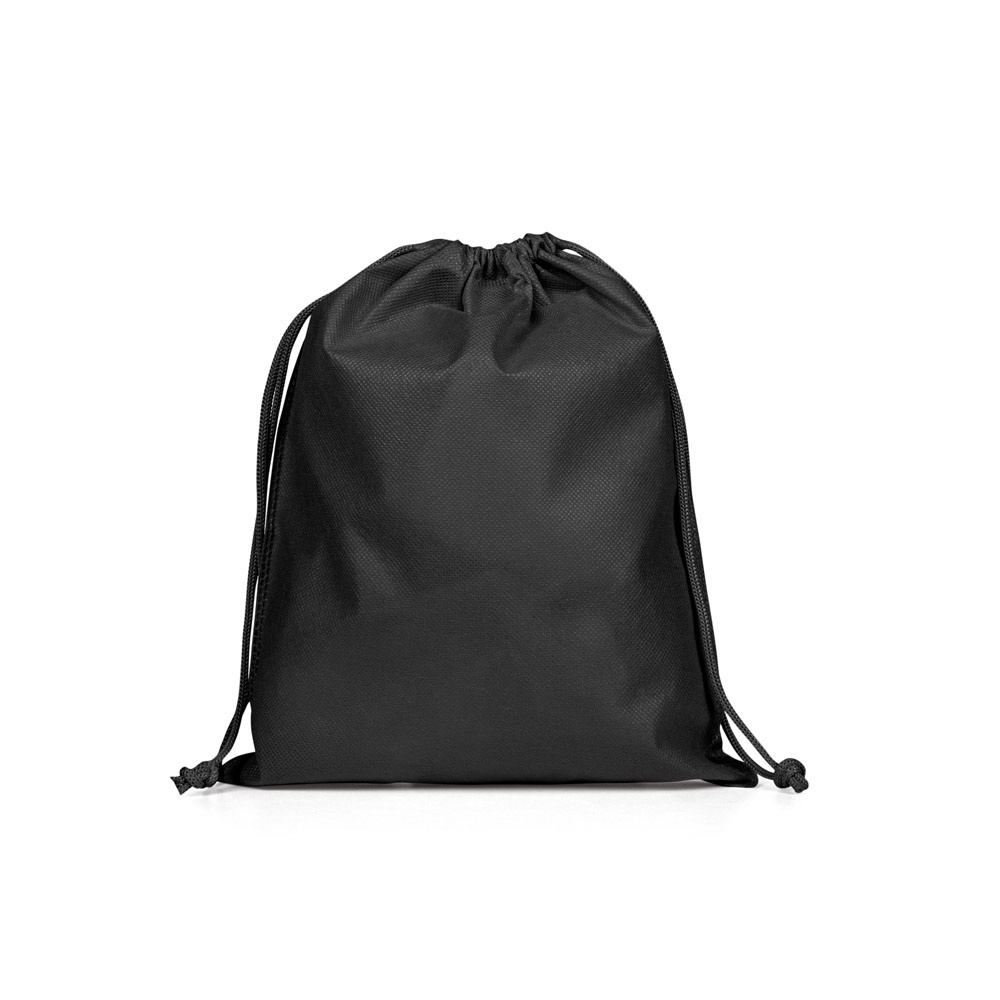 Mittelgroße Geschenktüte aus Vliesstoff (60 g/m²) | Gift Bag M – Schwarz