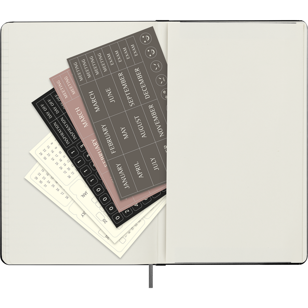 MOLESKINE UNDATED planer in Schwarz, Ansicht 13