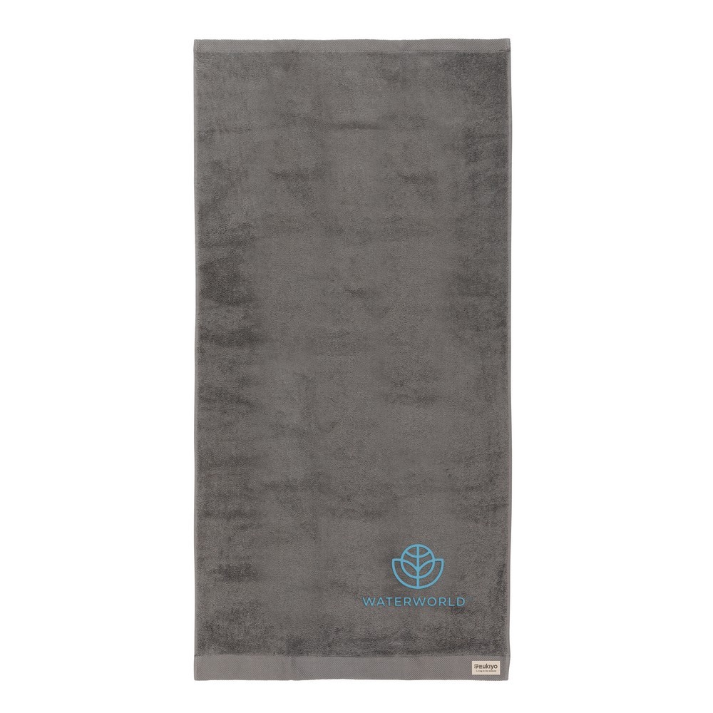 Ukiyo Sakura AWARE™ Handtuch in Grau, Ansicht 3