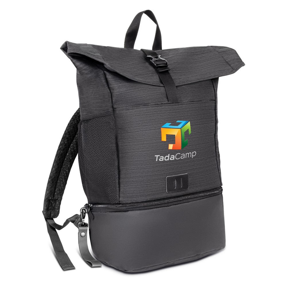 Kühlrucksack | Isaac in Grau, Ansicht 7