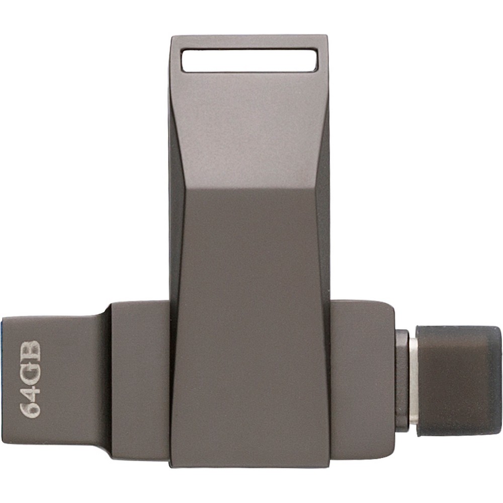 USB-Stick 64 GB in Graphit, Ansicht 4