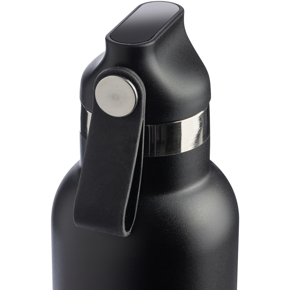 Geschenkset, Thermoflasche, Kugelschreiber, Notizbuch, Geschenkbox in Schwarz, Ansicht 20