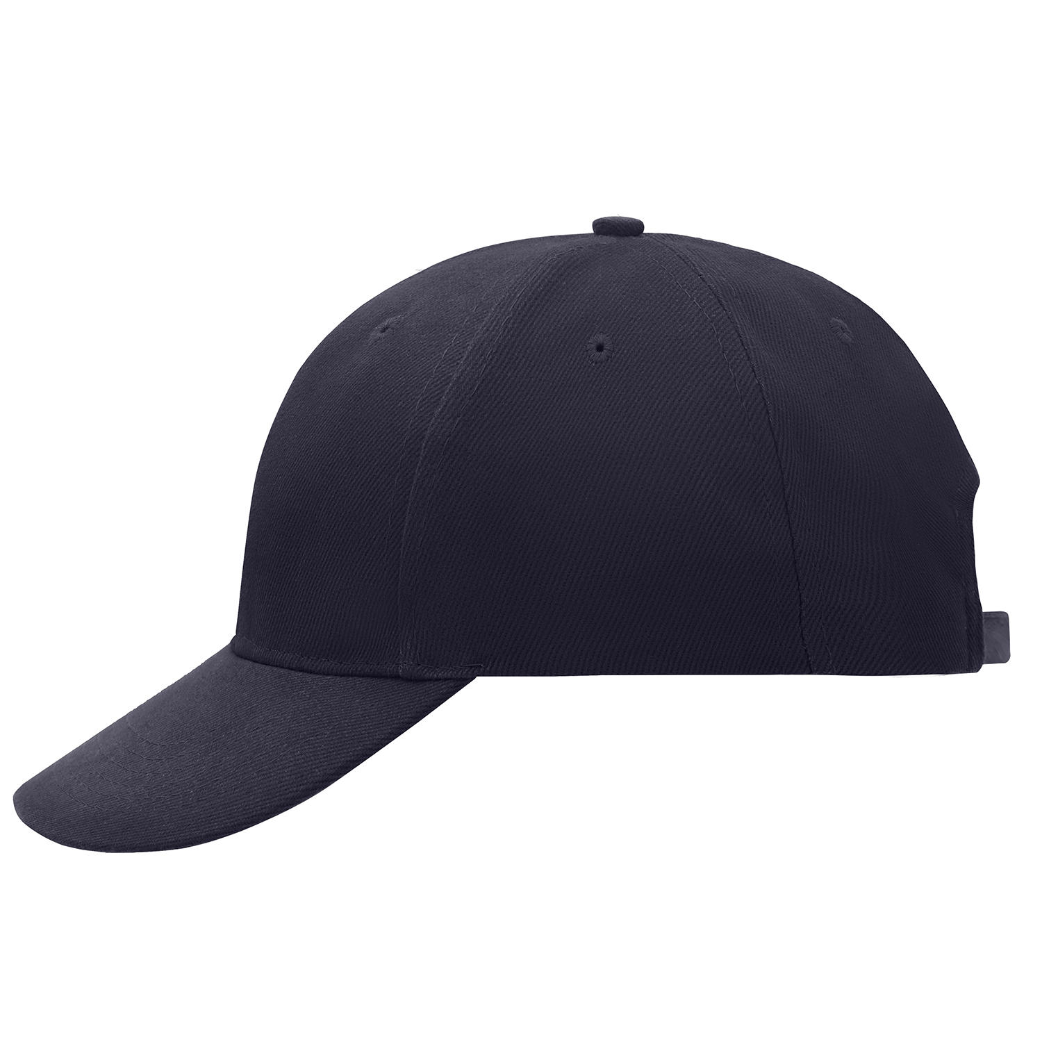 6 Panel Cap Laminated in Navy