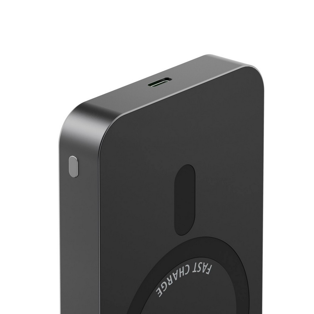 Magnetische Powerbank 10000 mAh Hama in Schwarz, Ansicht 7