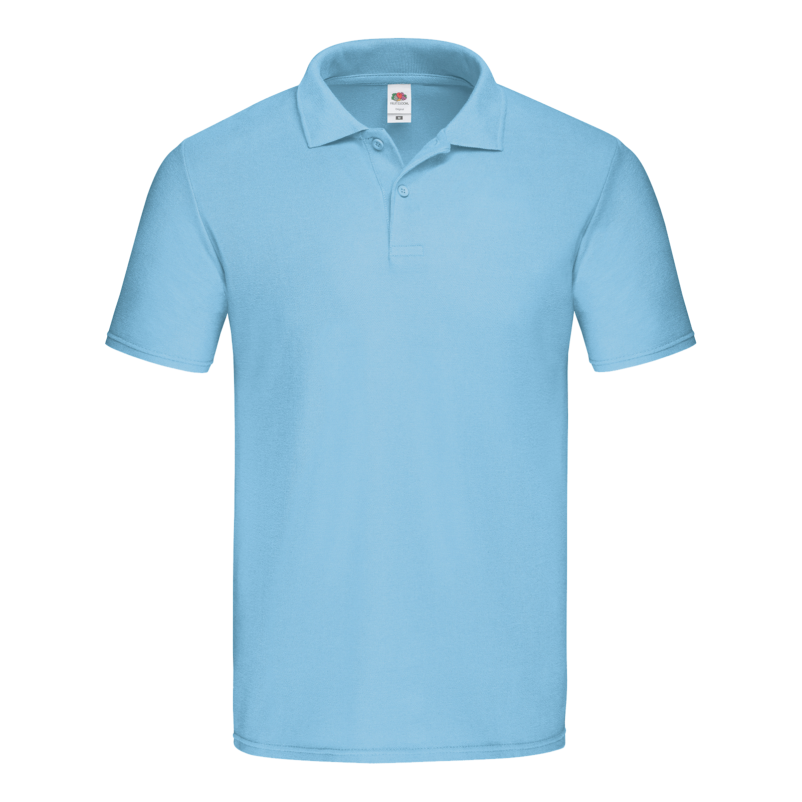 Fruit of the Loom Original Polo in Pastellblau