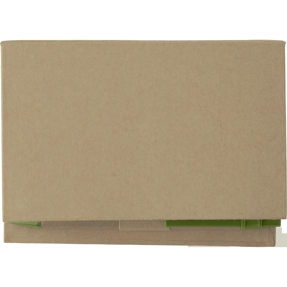 Haftnotizenset, Haftnotizen, Notizbuch, Kugelschreiber, Lineal in Neutral, Ansicht 5