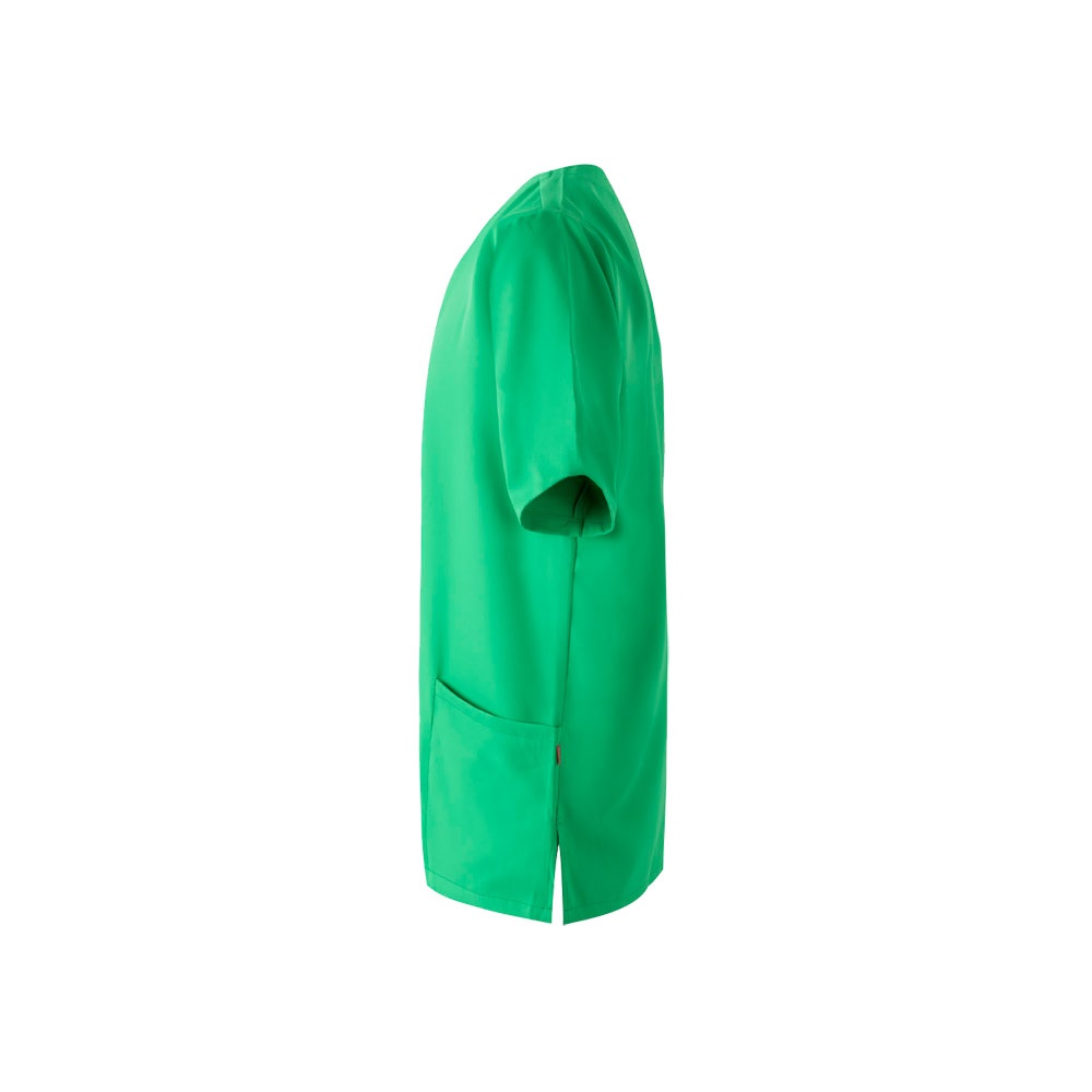 Kurzarm-Tunika (140 g/m²), aus 100 % Mikrofaser | VL Flora – Grün, Ansicht 3