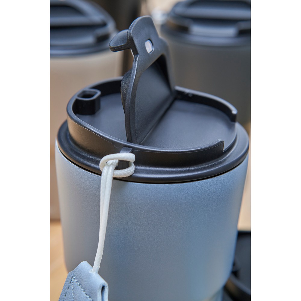 Thermobecher 320 ml in Himmelblau, Ansicht 2