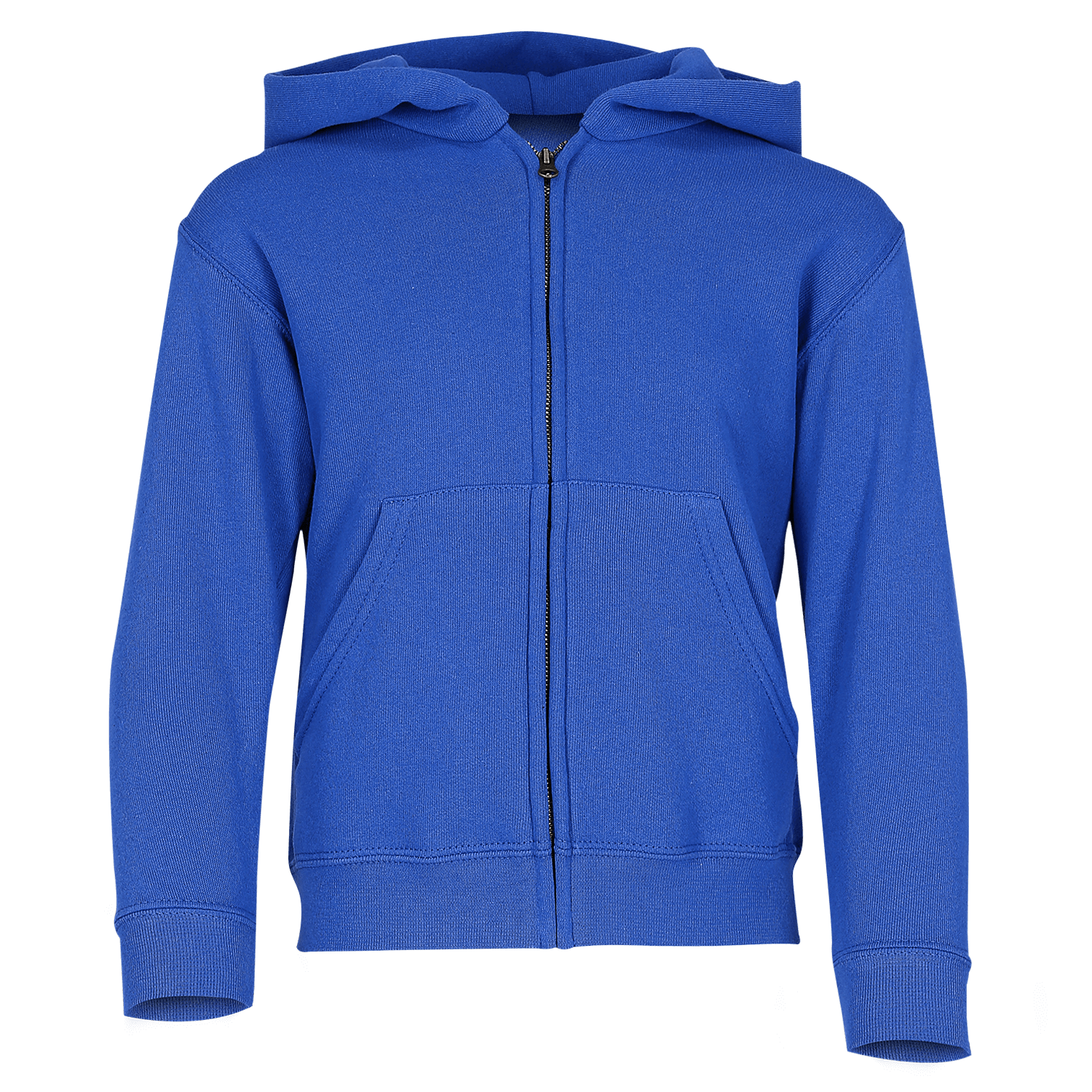 Fruit of the Loom Kinder Classic Hooded Sweat Jacket in Royal