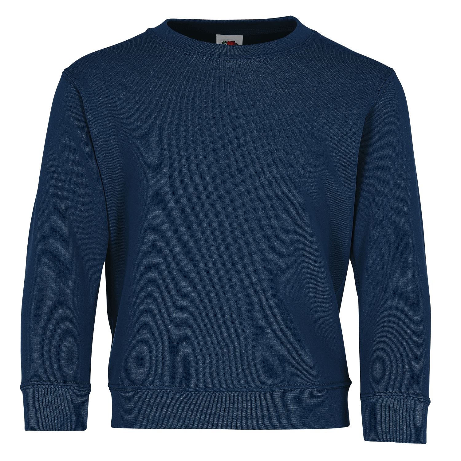 Fruit of the Loom Kinder Classic Set-In Sweat in Navy