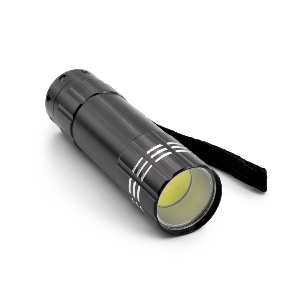 COB-Taschenlampe | Lule in Schwarz, Ansicht 3