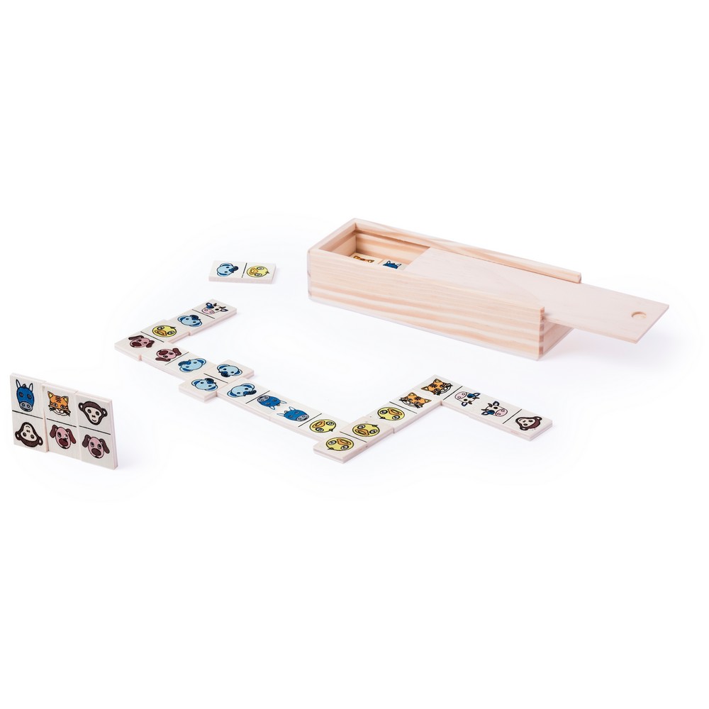 Dominospiel in Holz, Ansicht 2