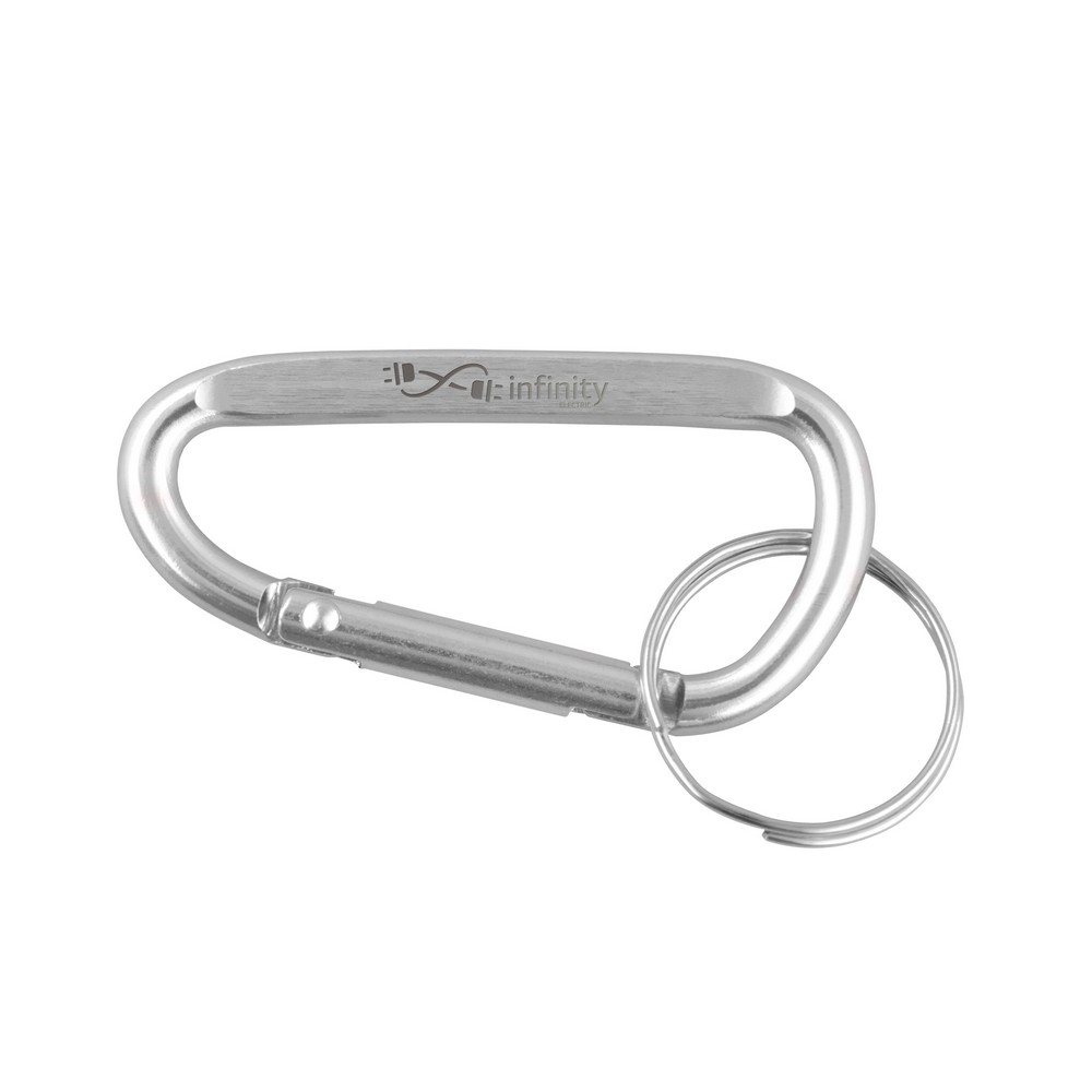 Schlüsselanhänger, Karabinerhaken | Ebele in Silber, Ansicht 4