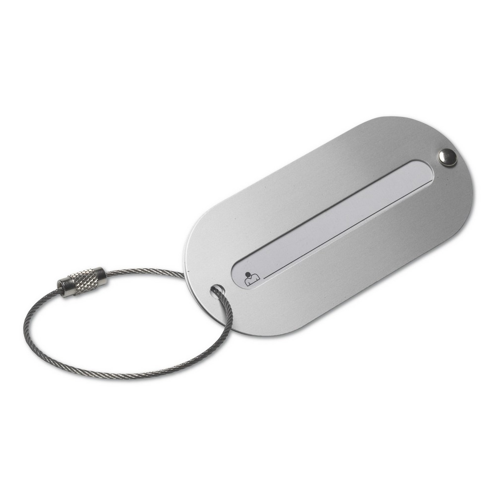 Kofferanhänger in Silber