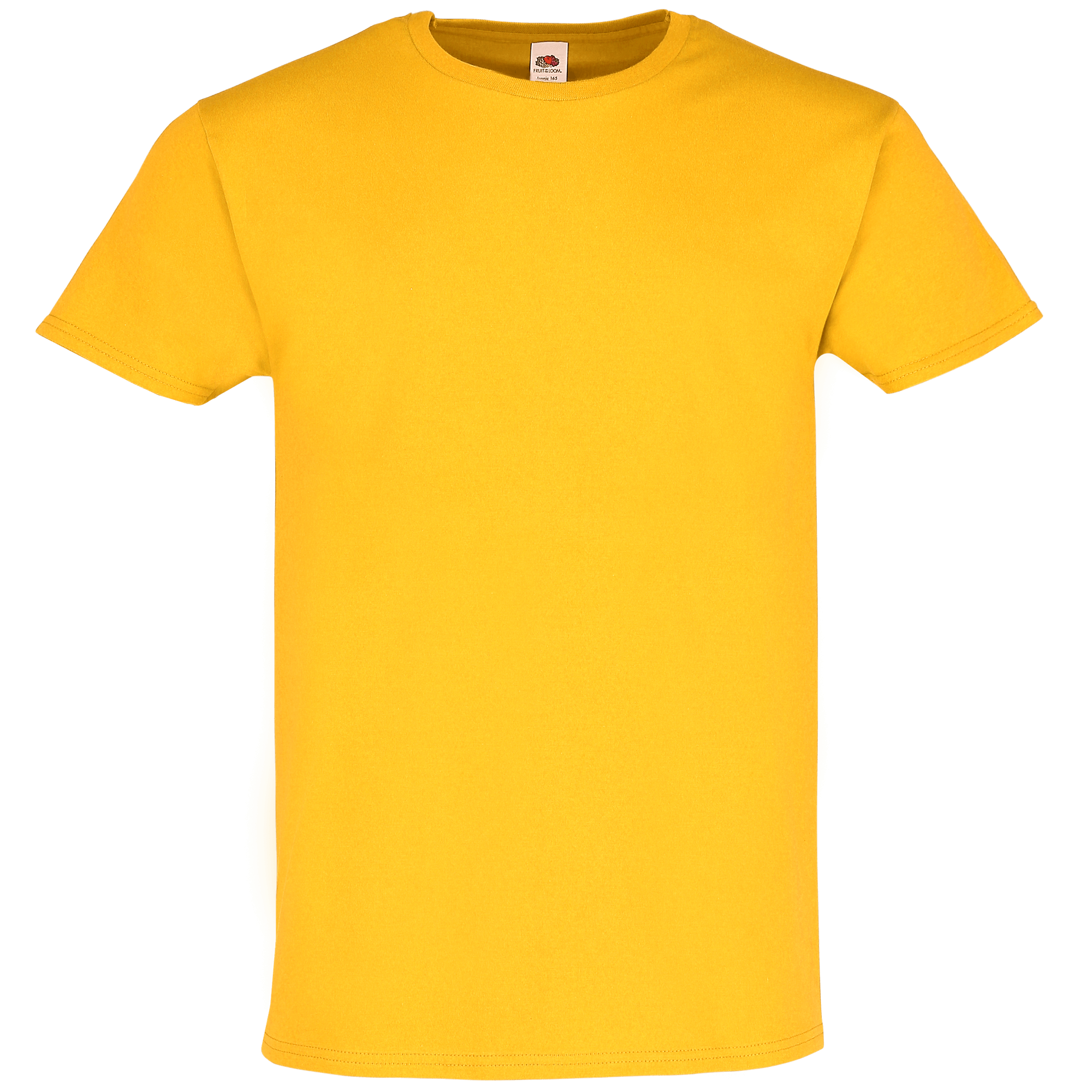 Fruit of the Loom Iconic 195 T-Shirt in Sonnenblumengelb