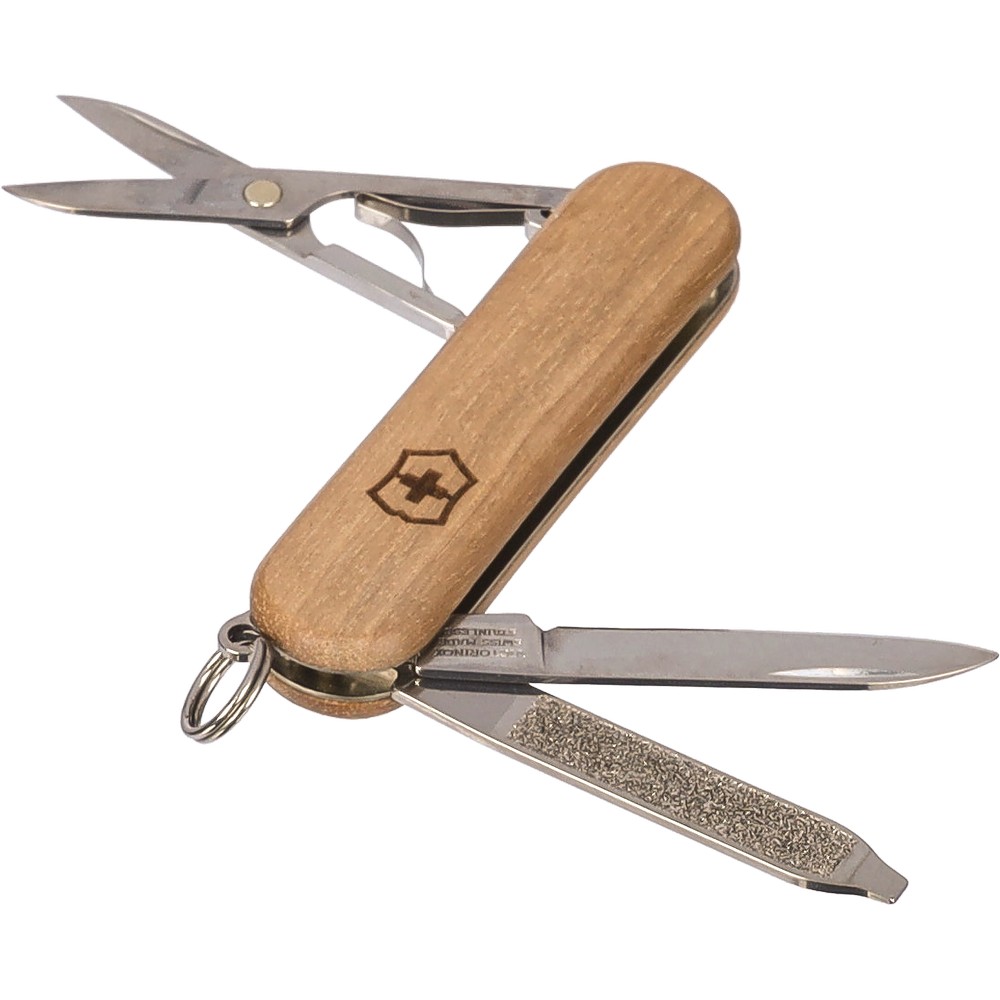 Multifunktionsmesser Victorinox Classic SD Wood in Braun