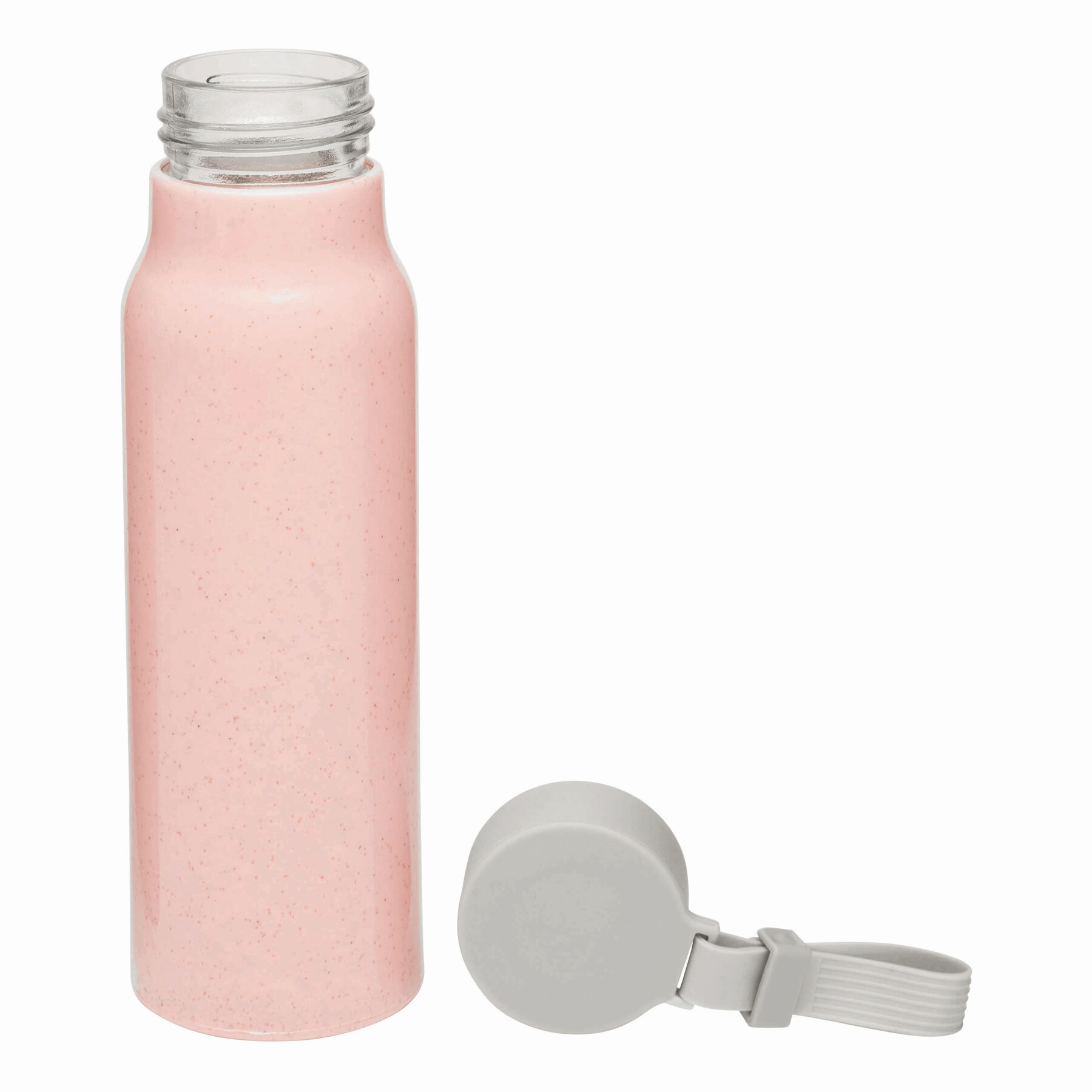 Glas-Trinkflasche mit Ummantelung | Mecozi Drink