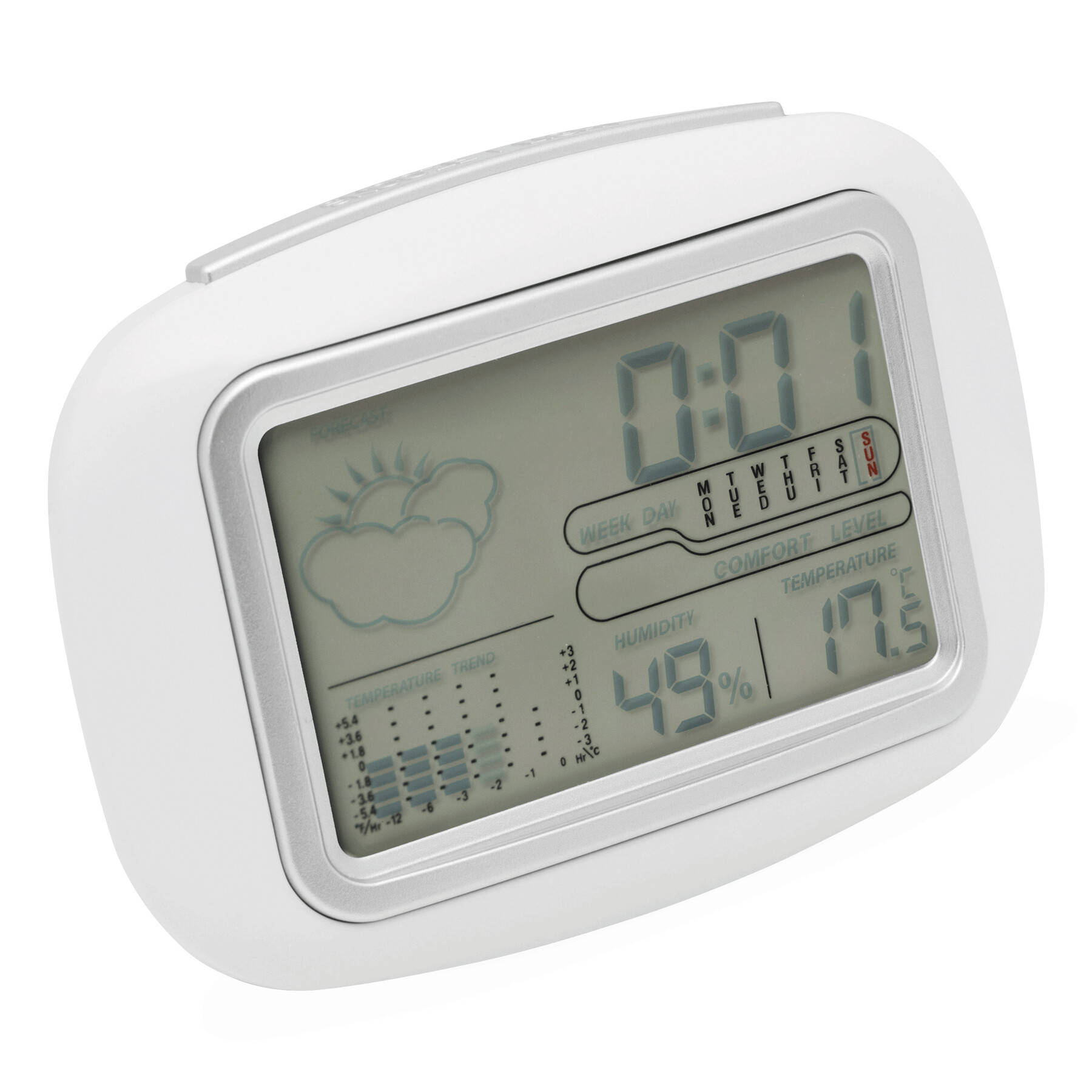 Wetterstation und Tischuhr | Calor