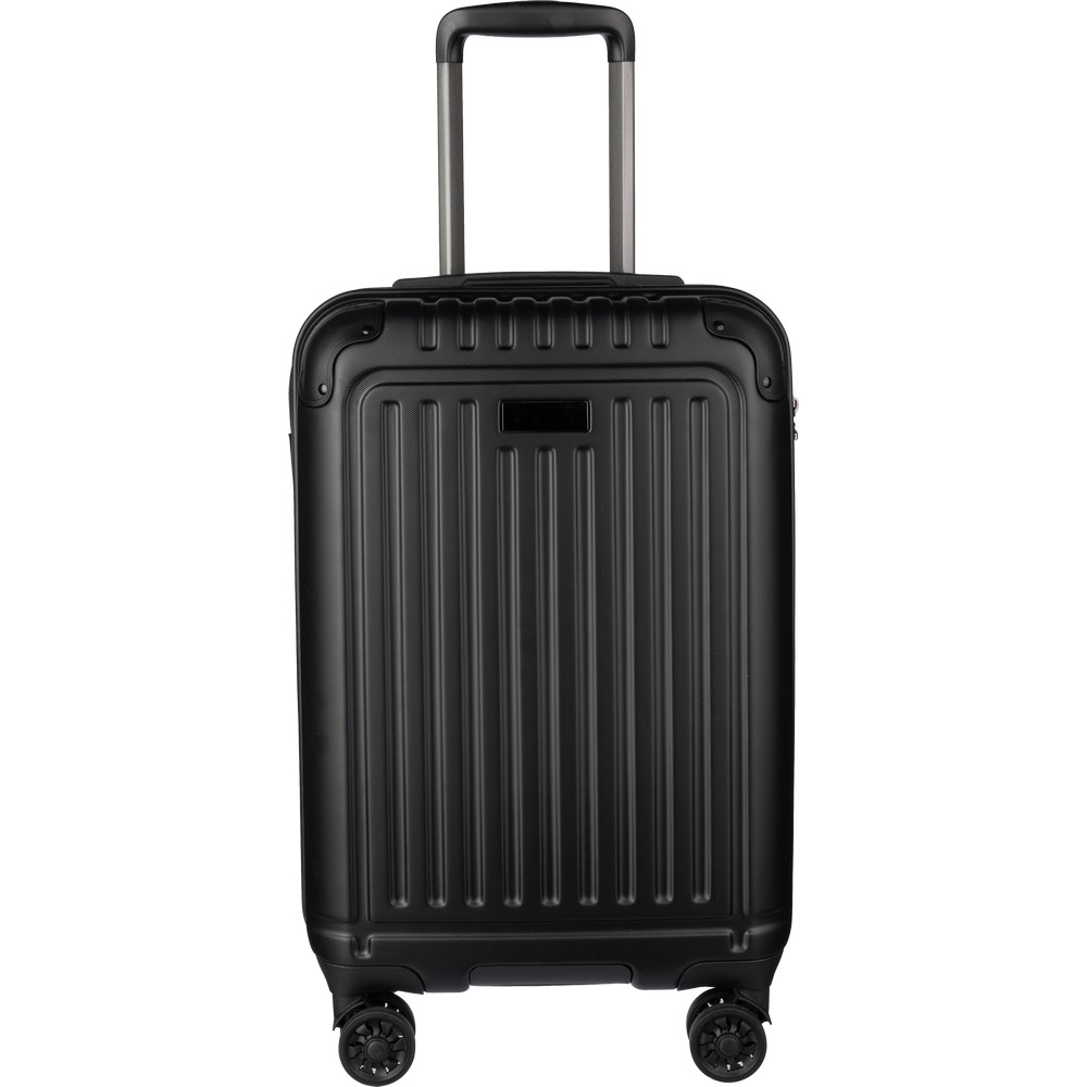 Reisekoffer, Trolley-Tasche in Schwarz, Ansicht 3