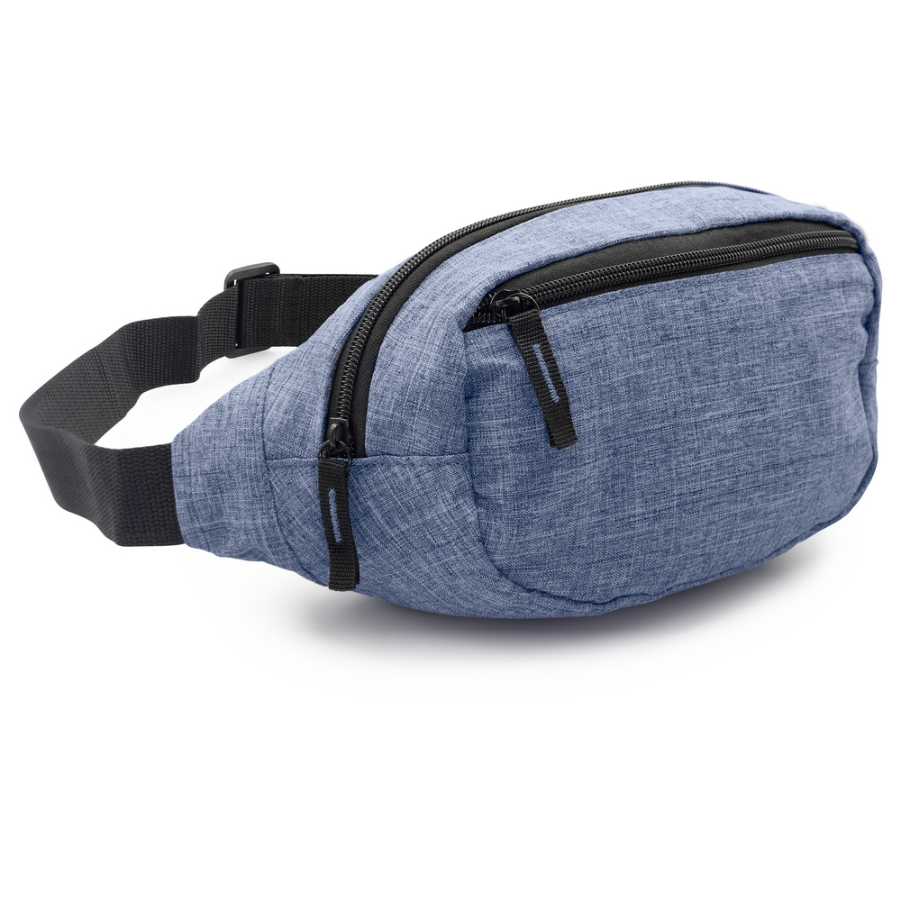 B'RIGHT Gürteltasche aus RPET | Kian in Dunkelblau, Ansicht 3