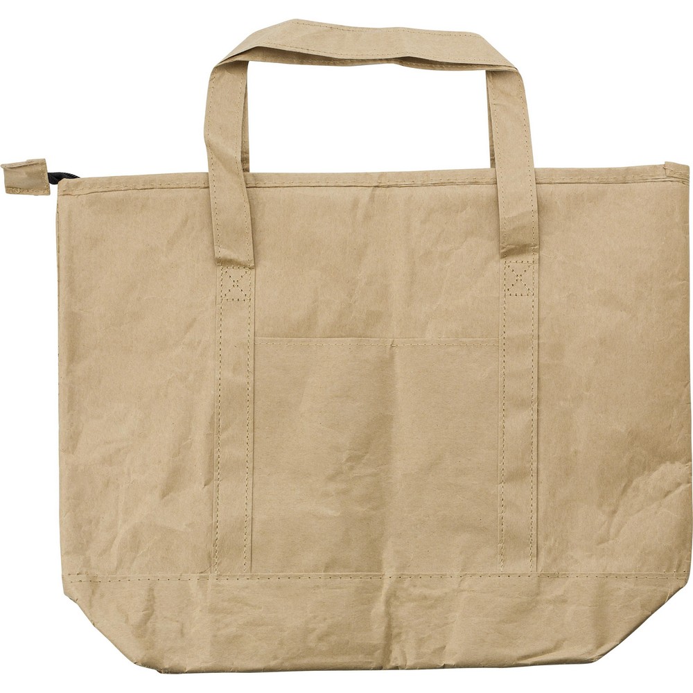 Papier-Kühltasche, laminiert in Braun, Ansicht 11