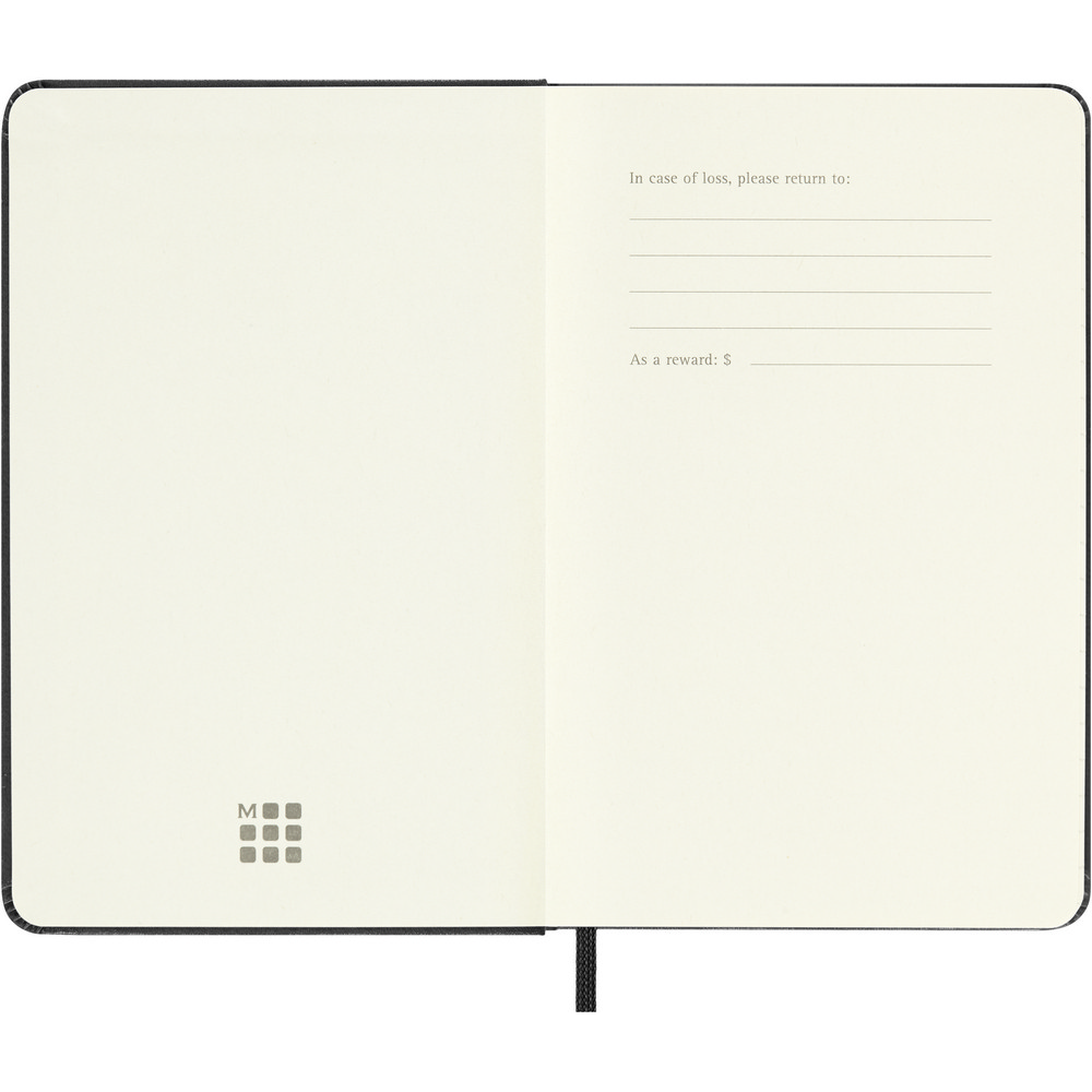 MOLESKINE Wochenkalender in Schwarz, Ansicht 5