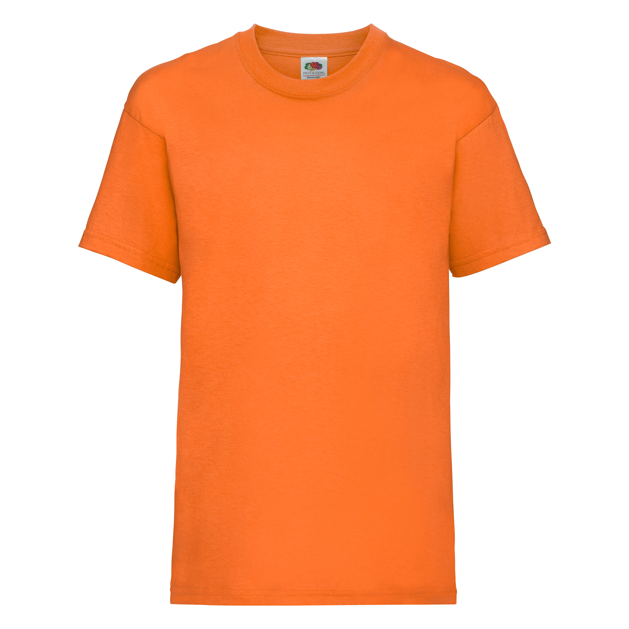 Fruit of the Loom Kinder Valueweight T-Shirt in Orange