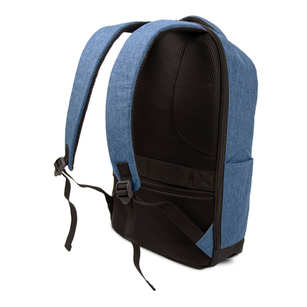 B'RIGHT Laptop-Rucksack 15,6", aus RPET | Henry in Dunkelblau, Ansicht 6