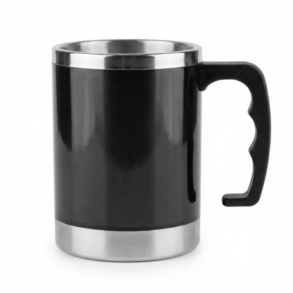 Reisebecher 400 ml in Schwarz, Ansicht 8
