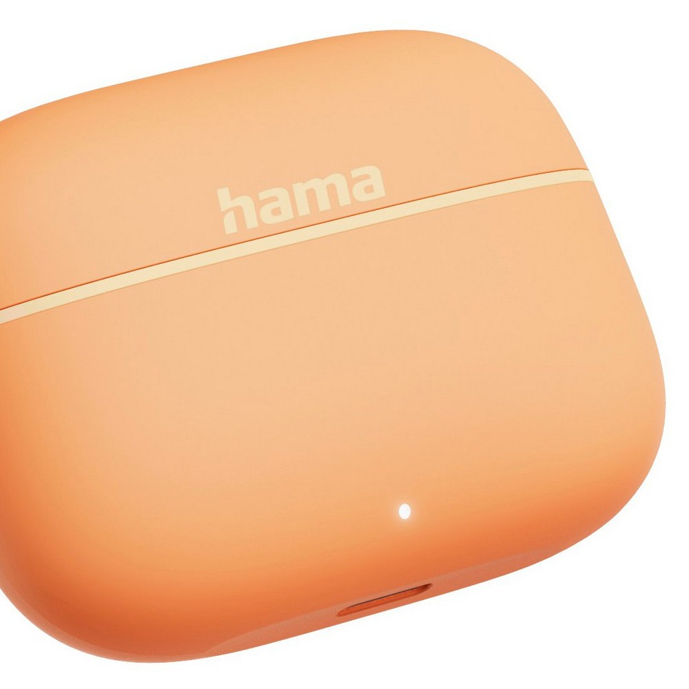 Kabellose Kopfhörer Hama Freedom Buddy II in Orange, Ansicht 8