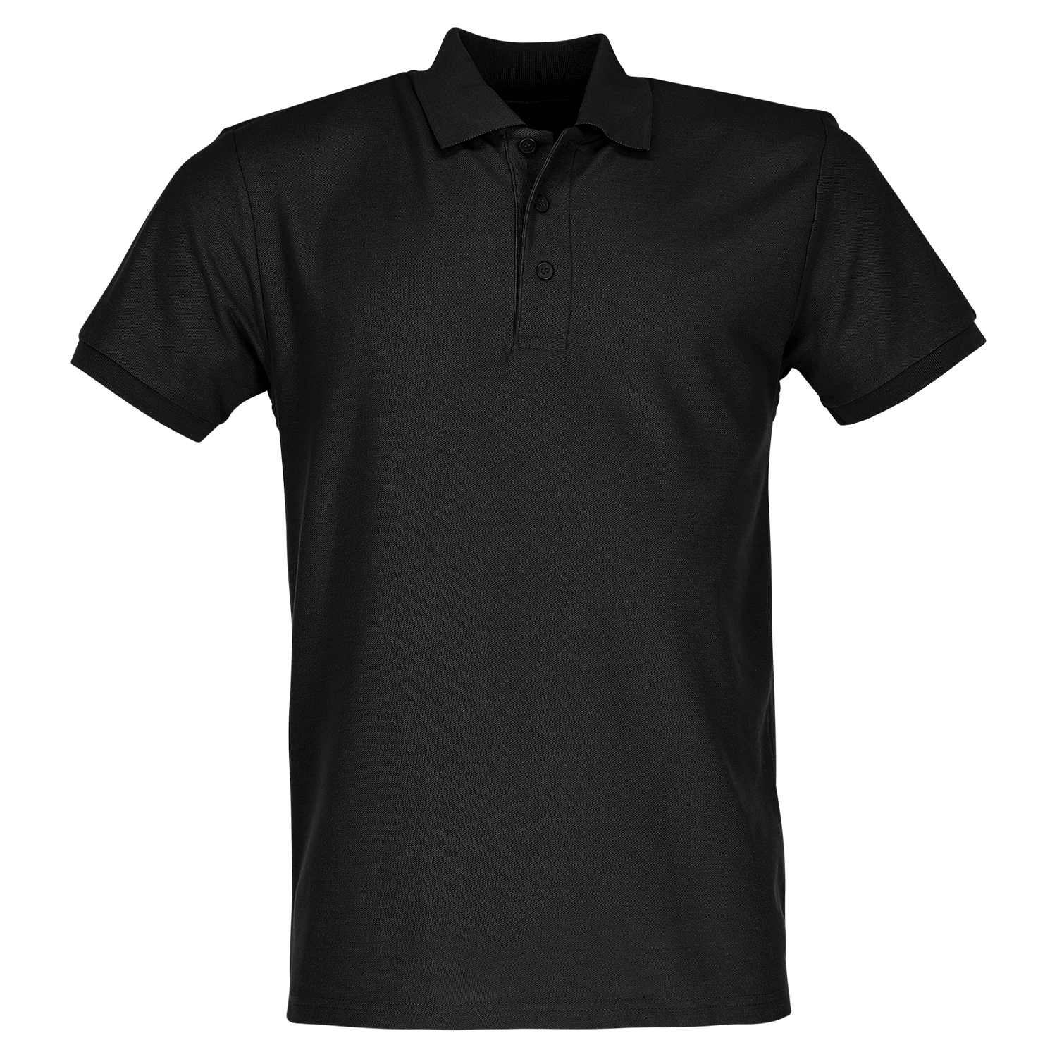 Fruit of the Loom 65/35 Heavy Polo in Schwarz