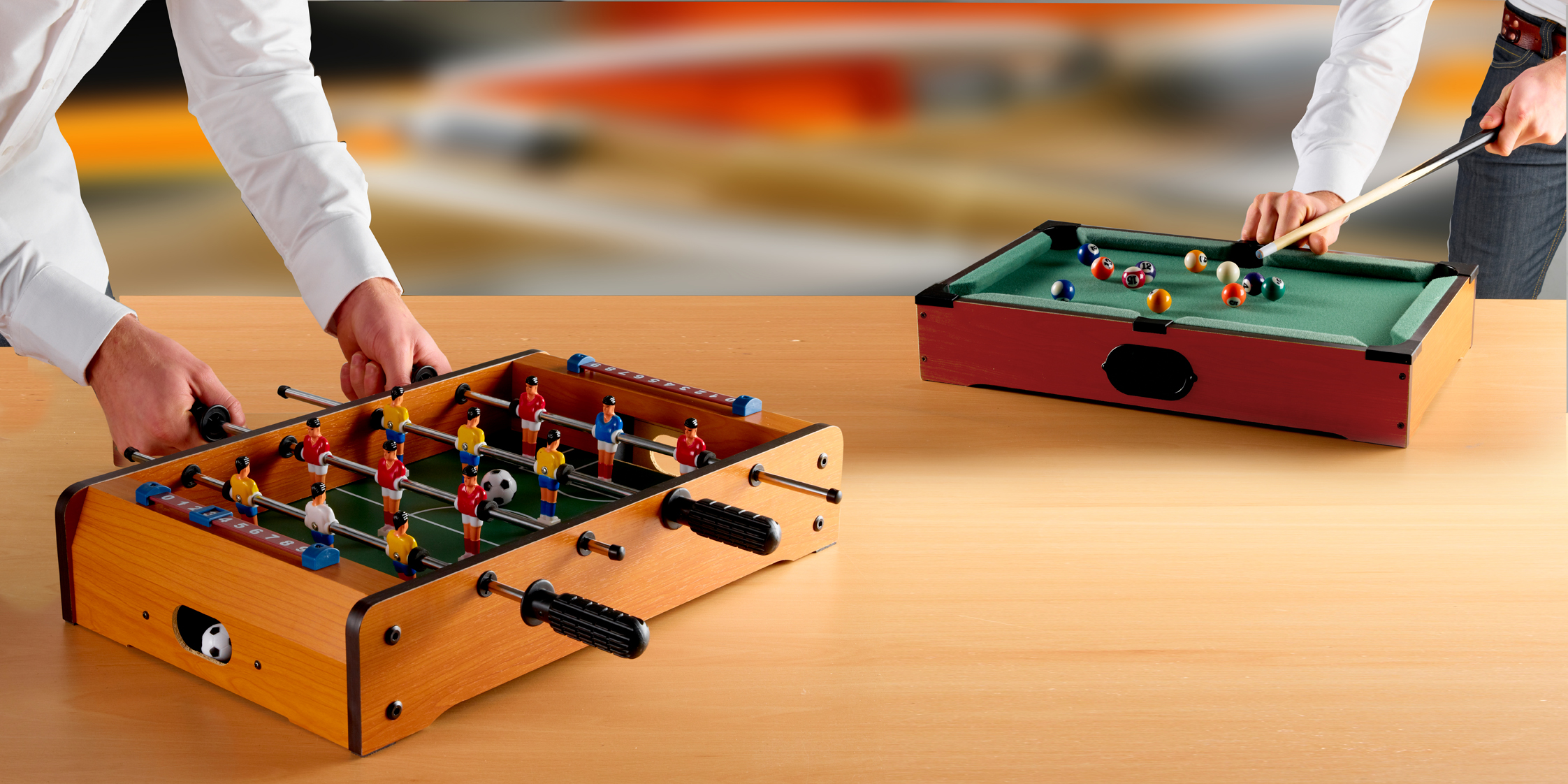 Mini-Fußballspiel in Neutral, Ansicht 2
