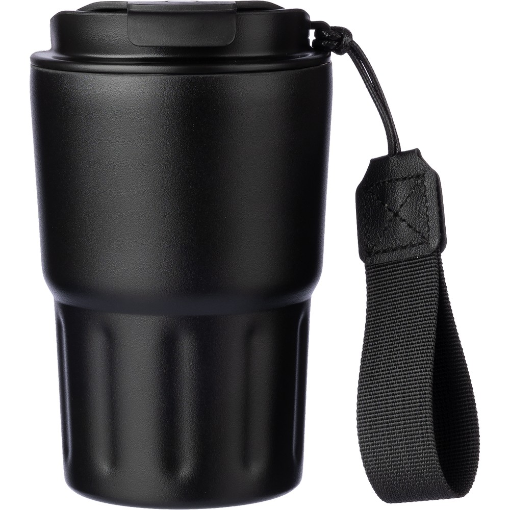 Thermobecher 320 ml in Schwarz, Ansicht 5