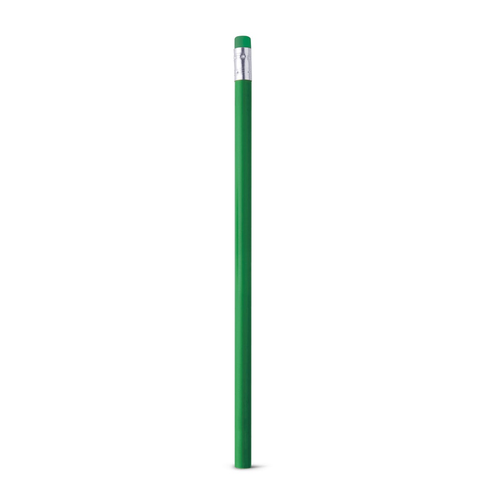 Graphitstift mit Radiergummi und Härtegrad HB | Ateneo – Grün