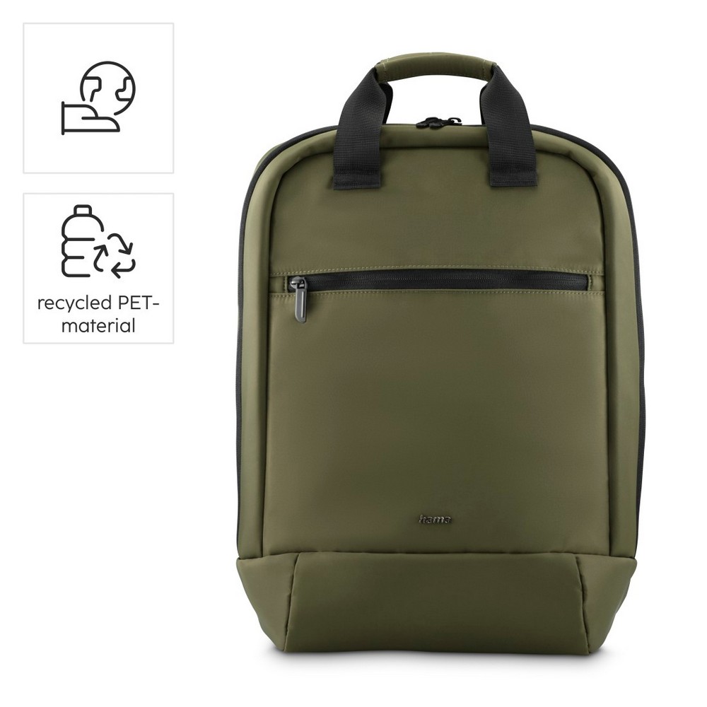 Laptop-Rucksack 16,2" Hama Lightweight in Grün, Ansicht 7