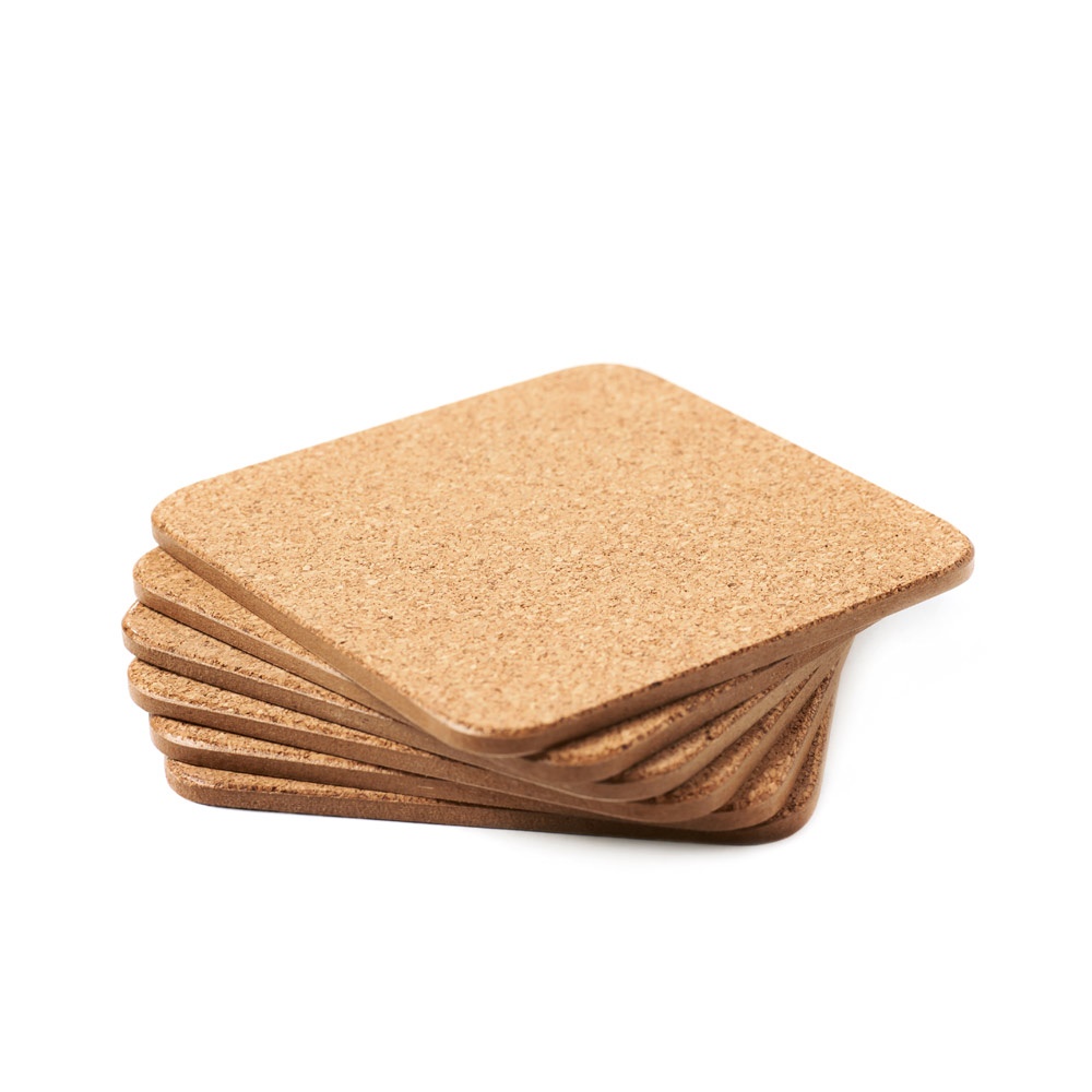 Glasuntersetzer aus Kork | Garcia – Natur, Ansicht 4