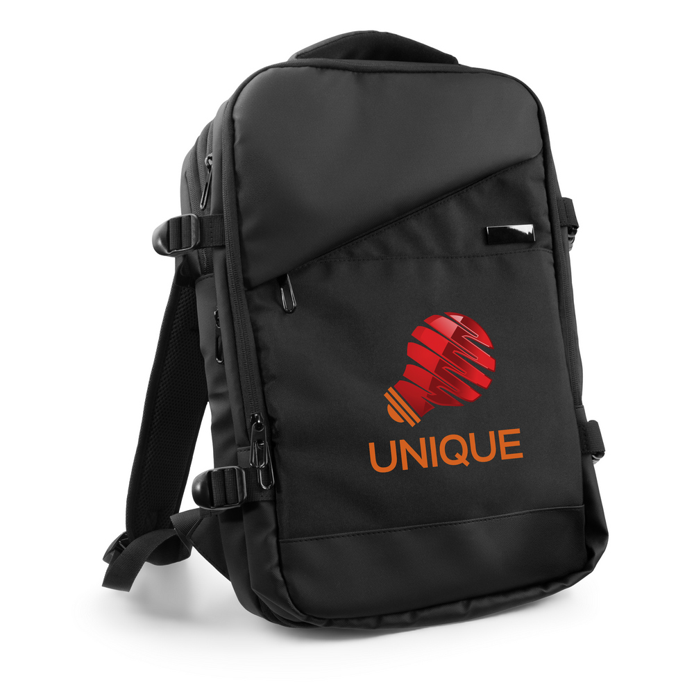 Expandierbarer Rucksack Exclusive Collection | Aicha in Schwarz