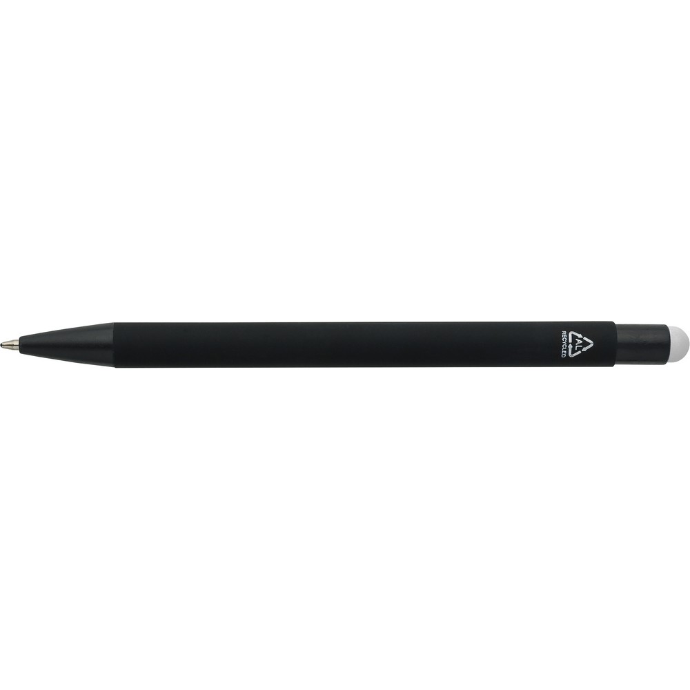 Kugelschreiber mit Stylus-Spitze in 10 Farben – VB286 in weiß, Ansicht 4
