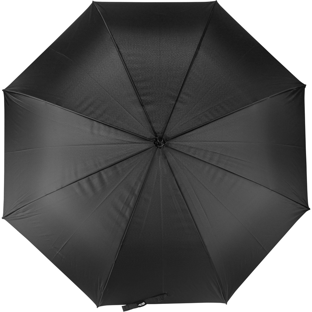 RPET Automatischer Regenschirm in Schwarz, Ansicht 2