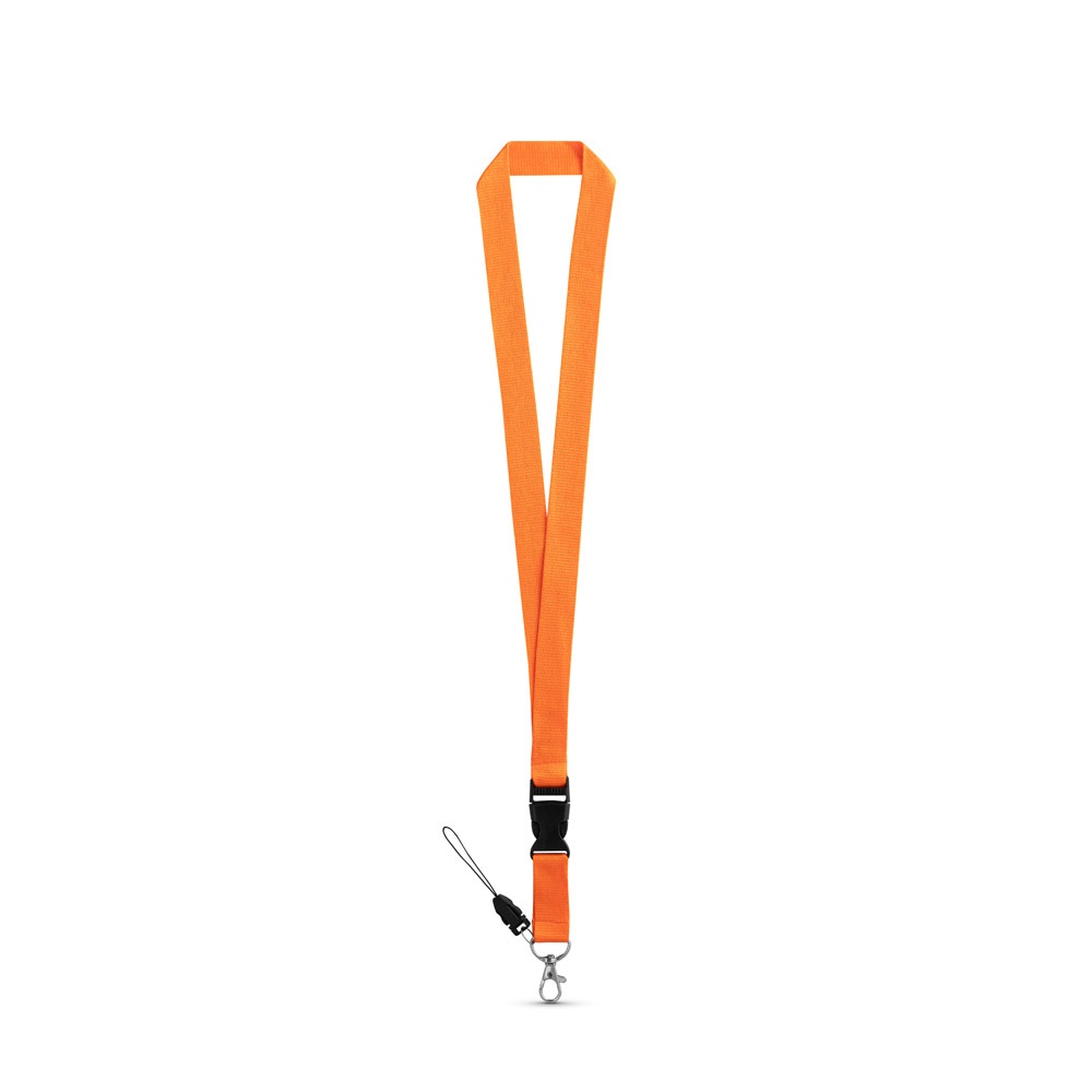 Lanyard aus Polyester | Anquetil – Orange