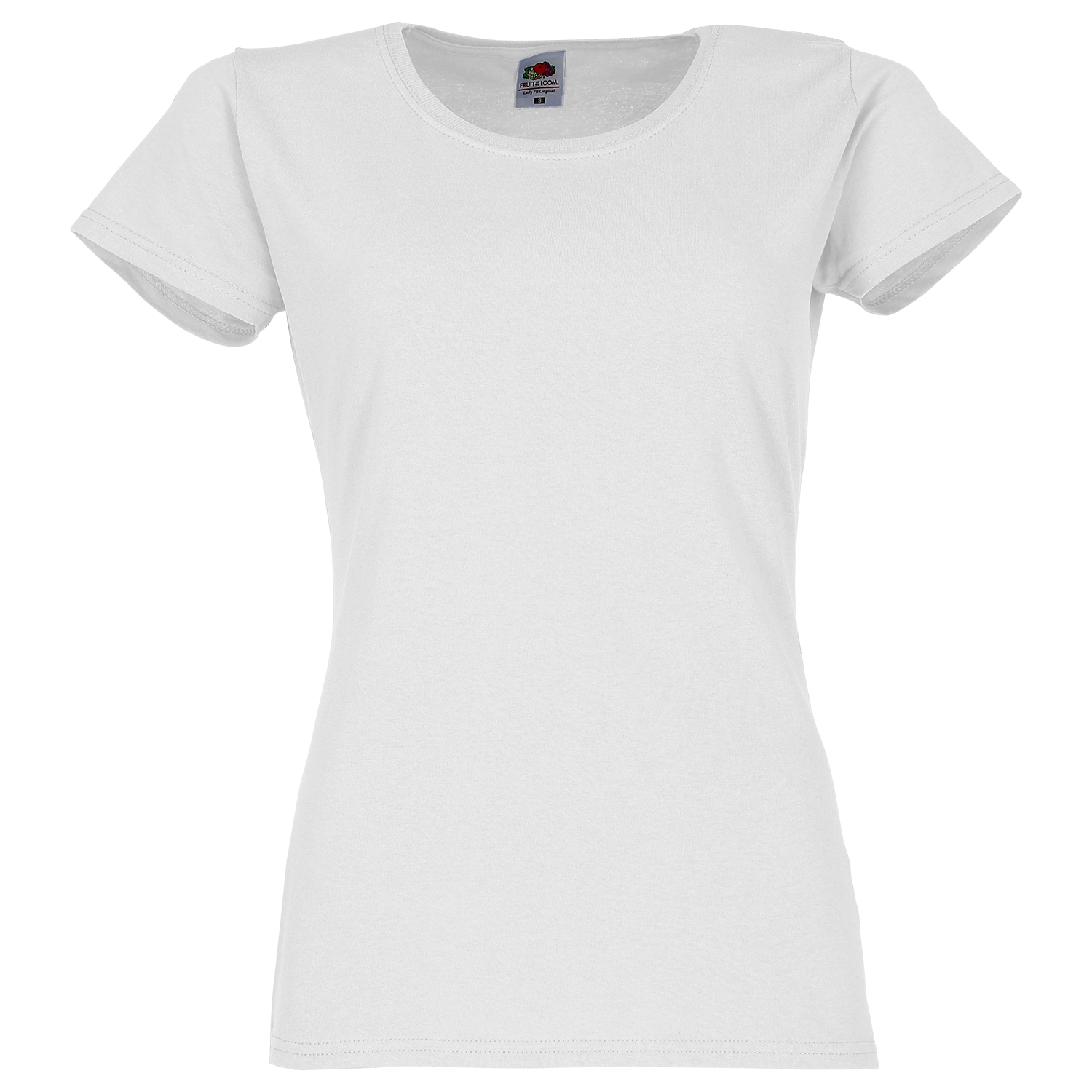 Fruit of the Loom Damen Original T-Shirt in Weiß