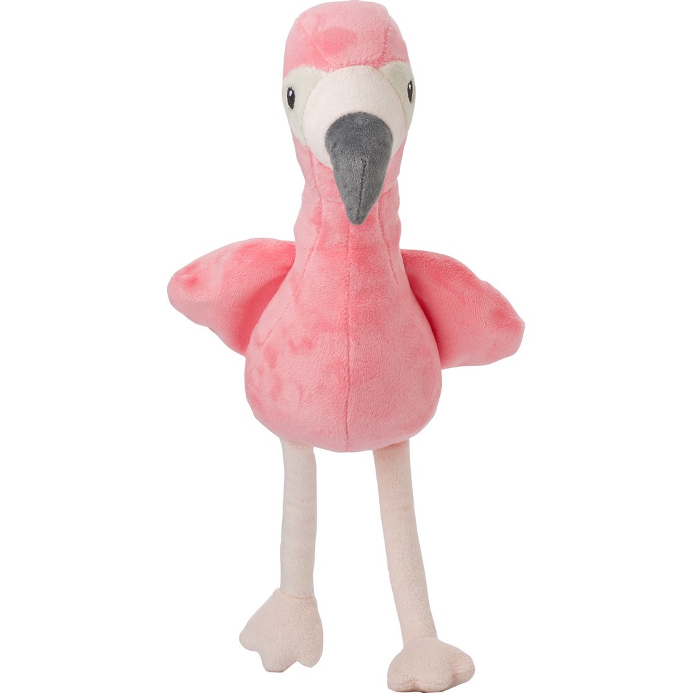 Flamingo aus Plüsch in Rosa