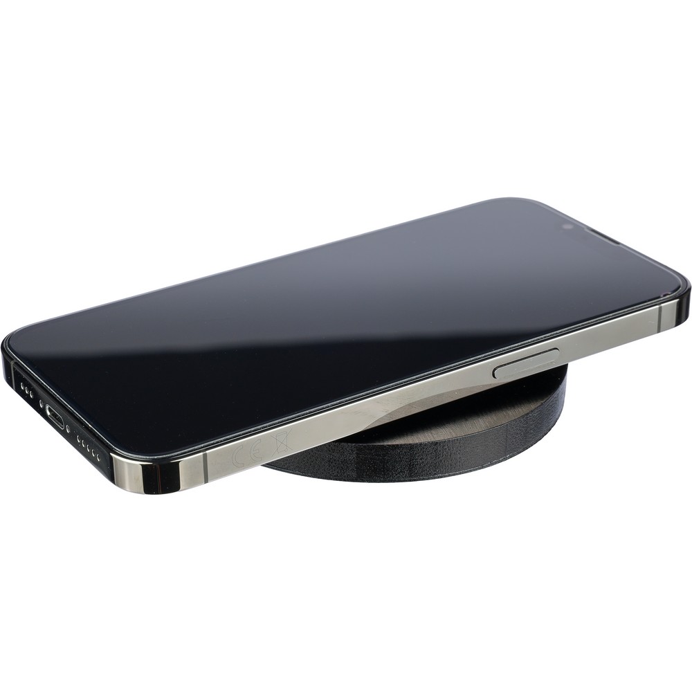 Bamboo Wireless Ladegerät in Schwarz, Ansicht 8