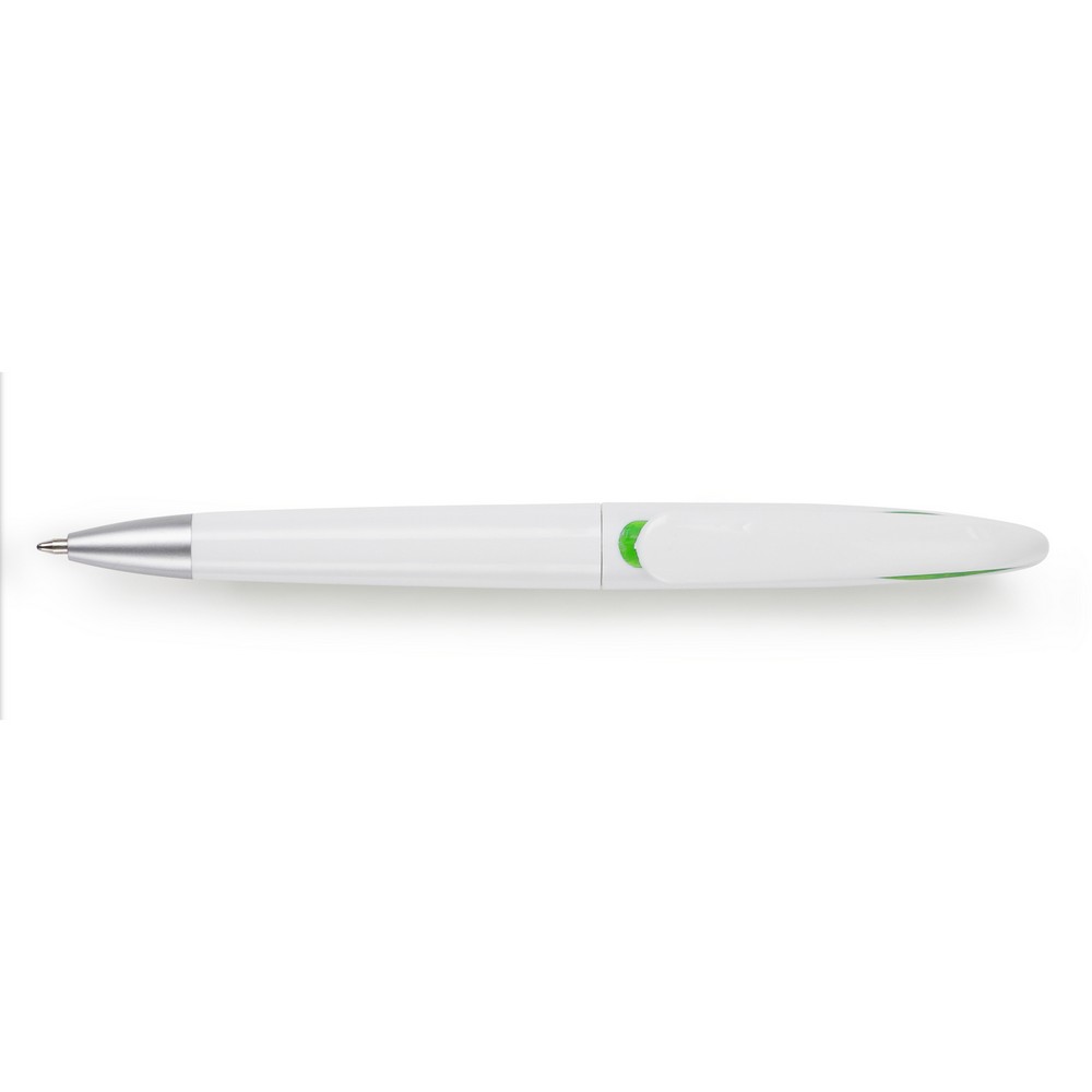 Kugelschreiber mit Drehmechanik in 7 Farben – V1318 in Grün, Ansicht 5