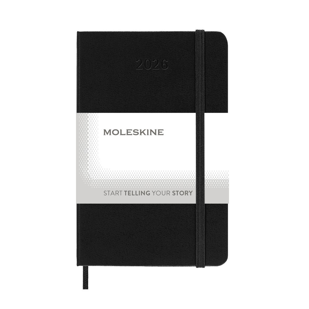 MOLESKINE Wochenkalender in Schwarz, Ansicht 2
