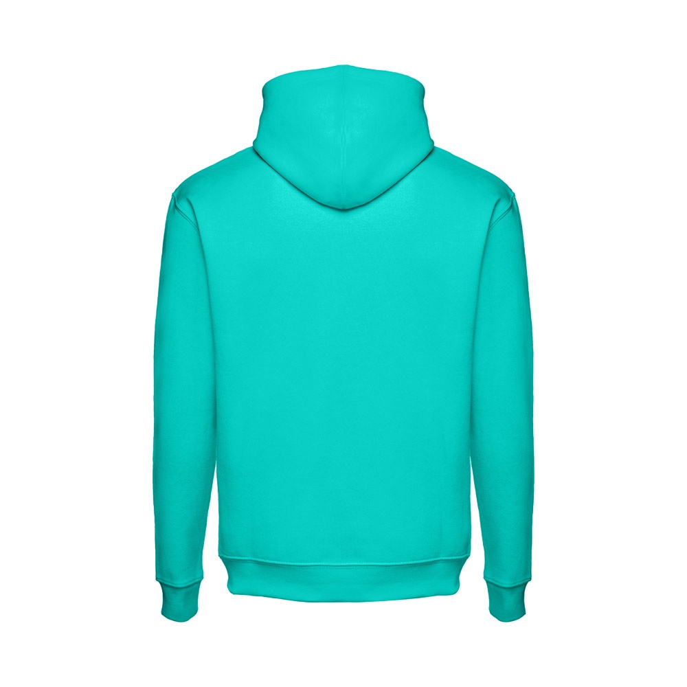 Sweatshirt (unisex) mit Kapuze aus Baumwolle und Polyester | THC Phoenix – Türkisgrün, Ansicht 2