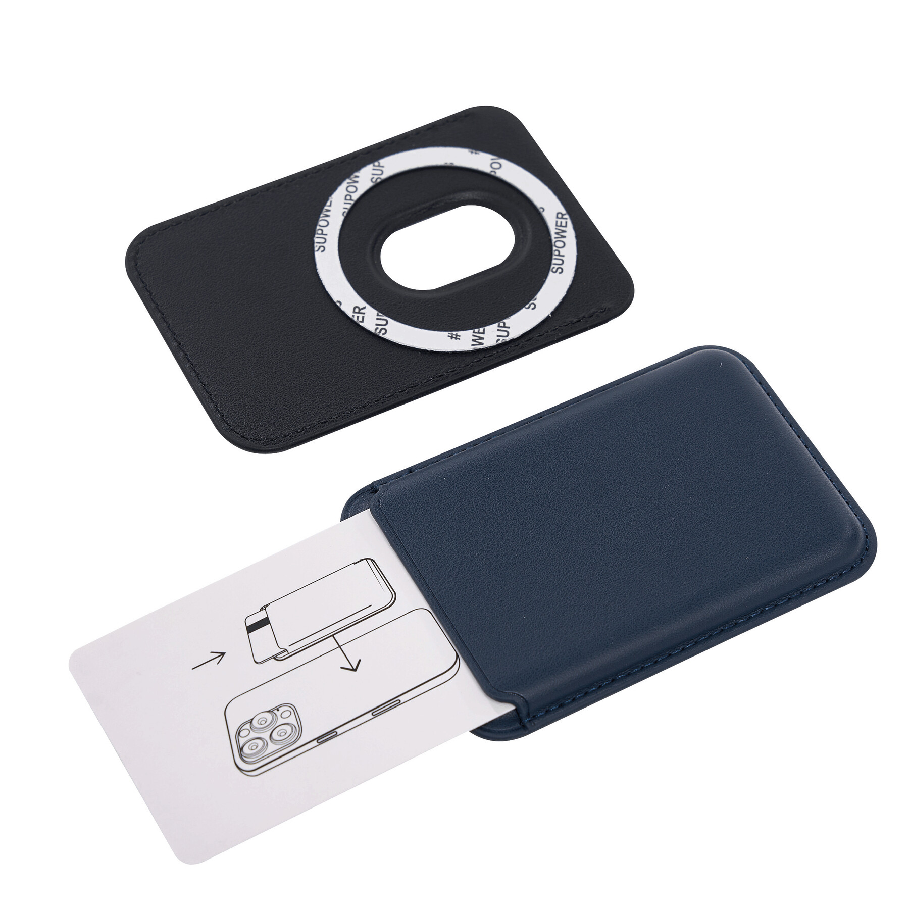 Magnetischer Smartphone-Kartenhalter | Nikkei Phone Wallet